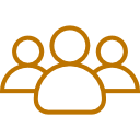 Icon of three people