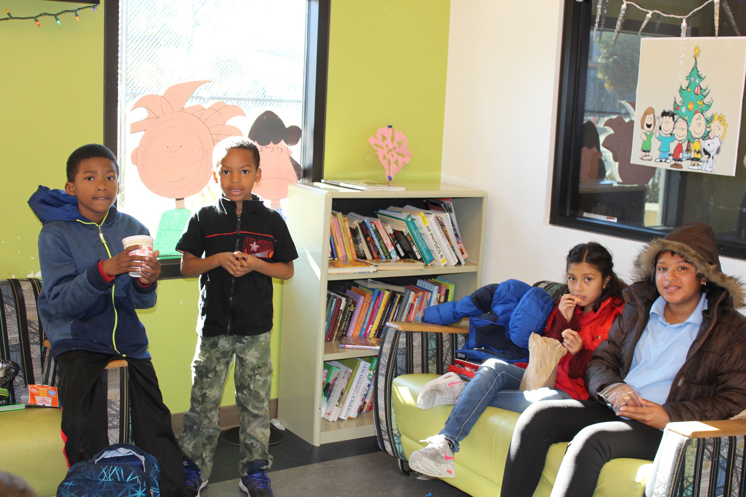 Camp participants enjoying Winter Break Camp