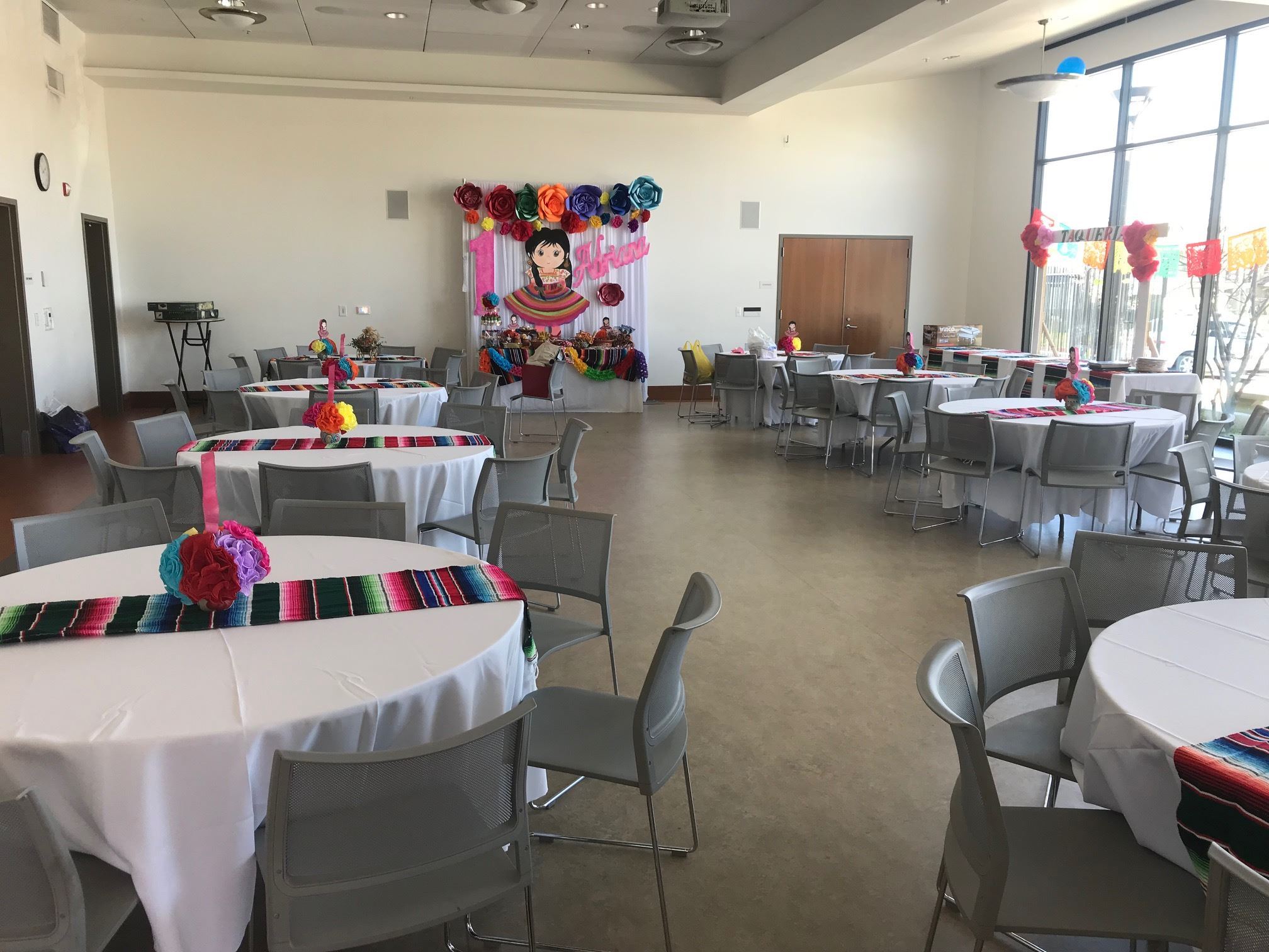 Inside of Community Hall