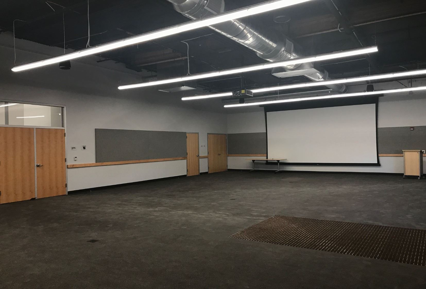 Inside San Pablo Library Community Room