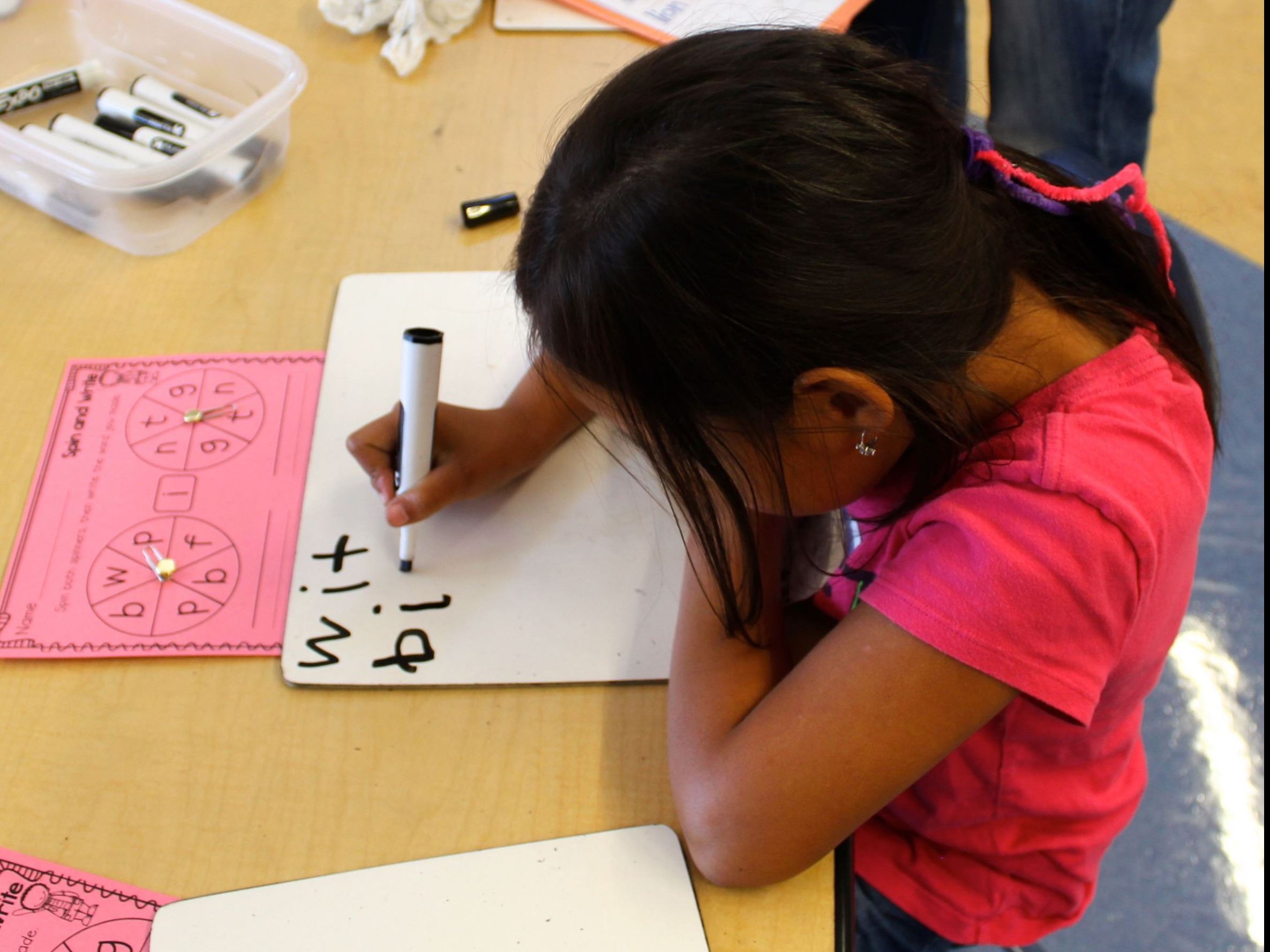 Student Participating in Summer Activity at Camp Pride at Dover Elementary 