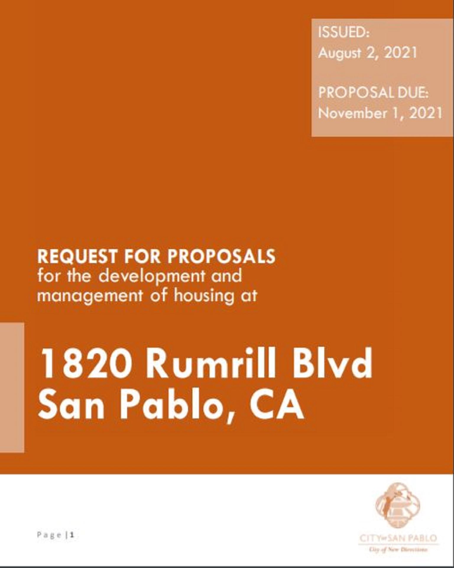 RFP 1820 Rumrill Blvd. (PDF)