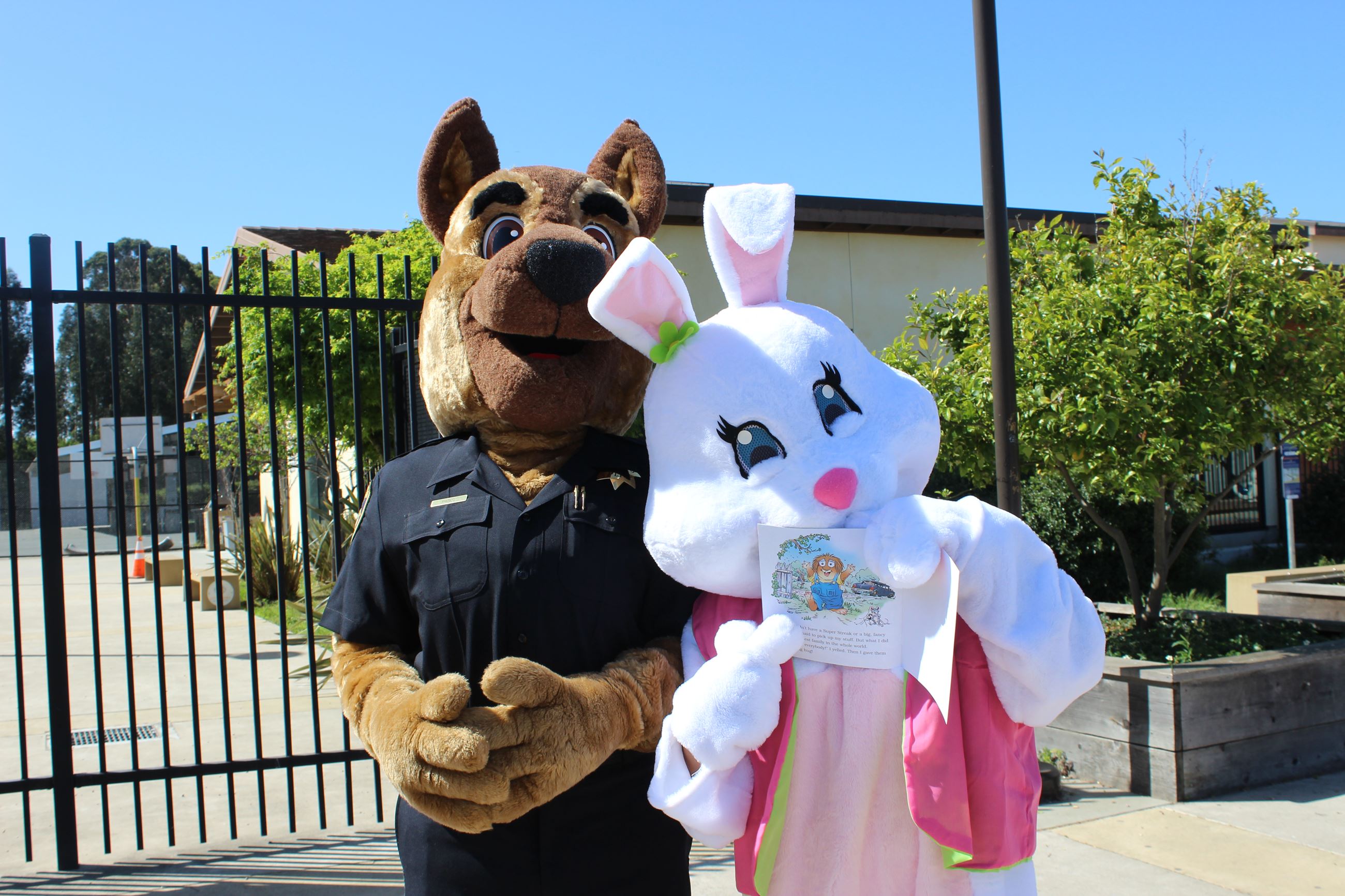 Pablo and Spring Bunny