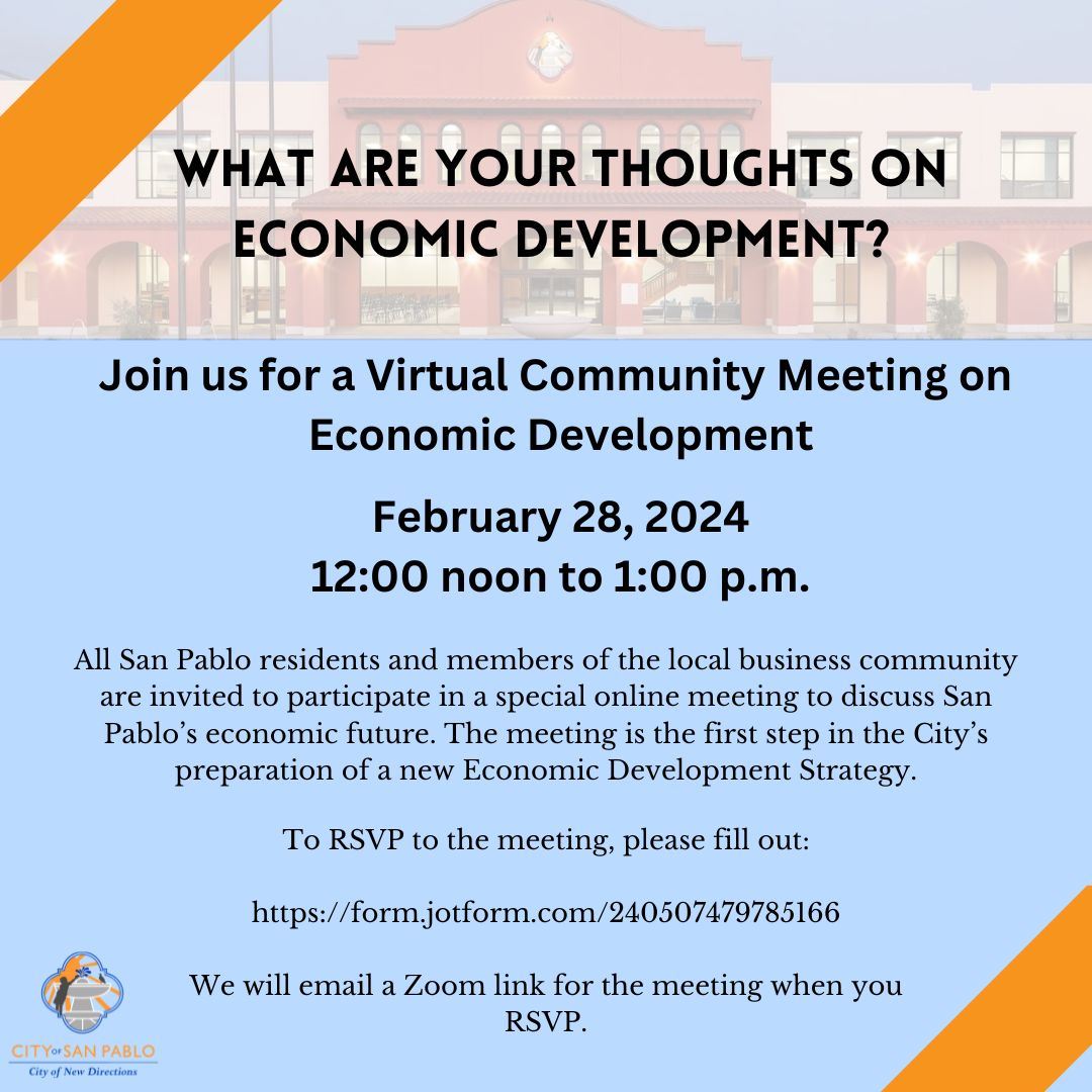 Virtual Community Meeting on Economic Development (1)