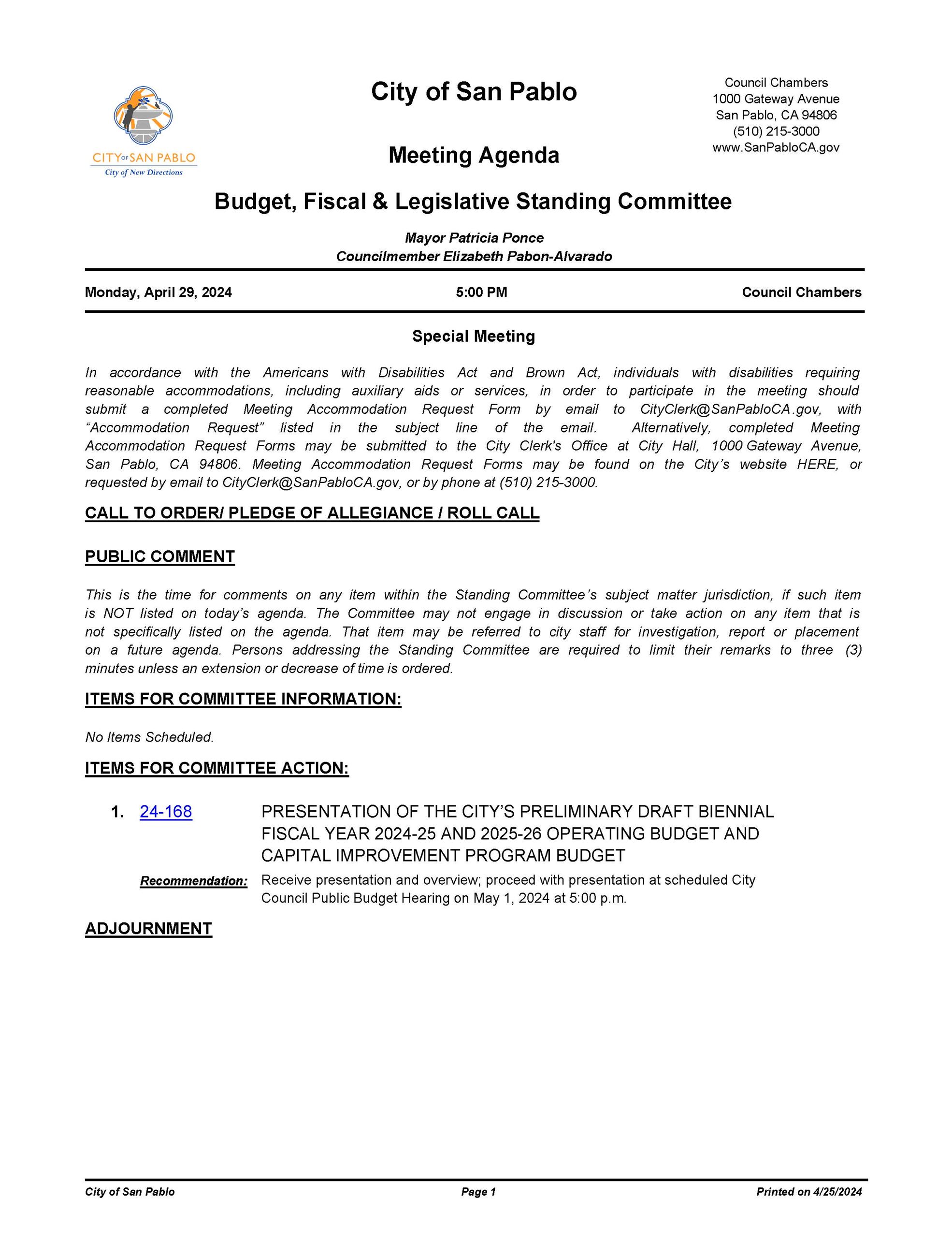 BFLSC Agenda 2024-04-29 