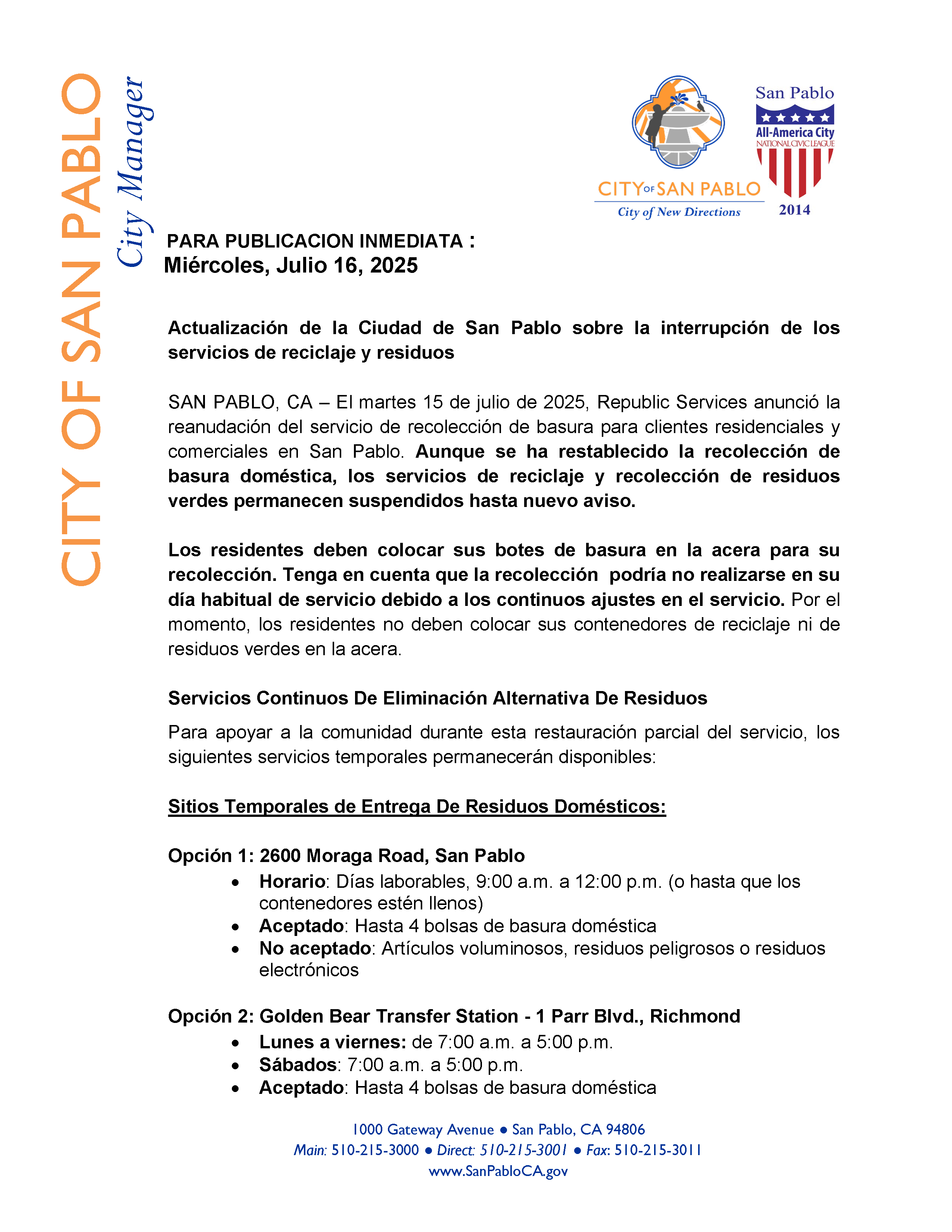 Republic Services Service Interruption July 16 2025 SPANISH V3 (002)_Page_1