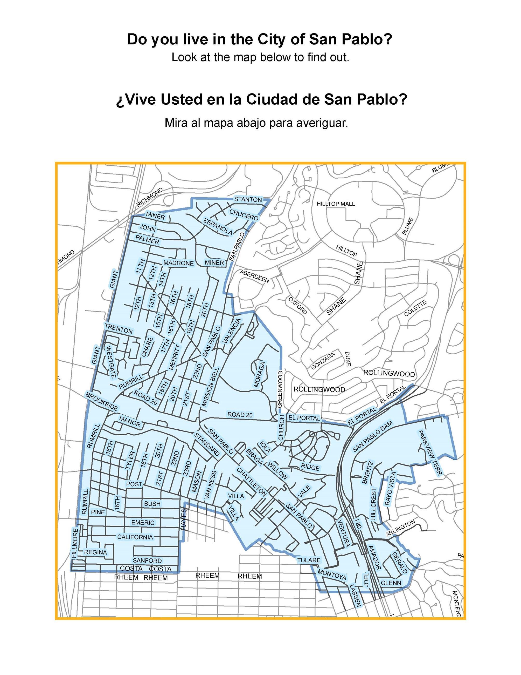 second map of san pablo