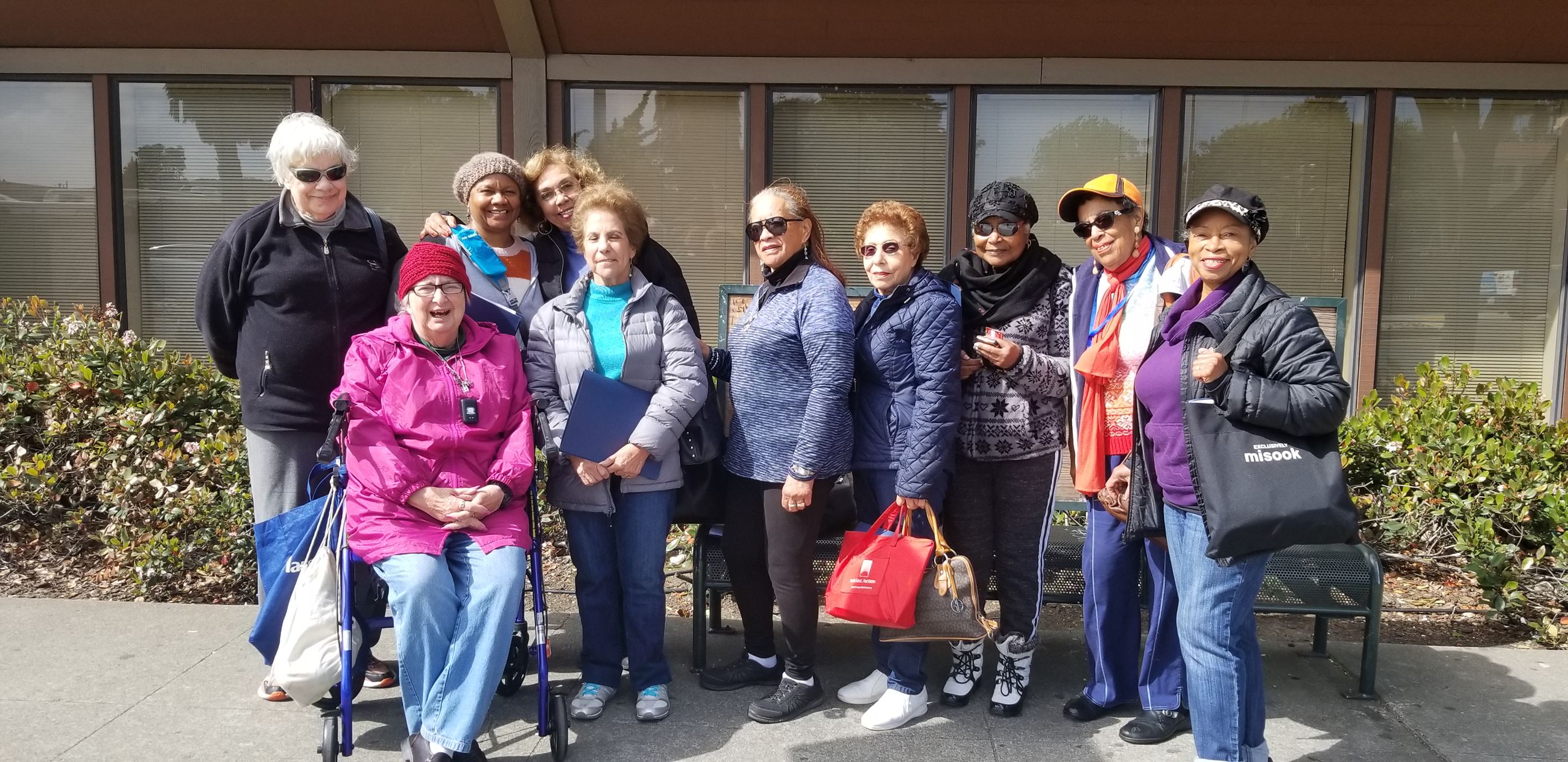 Senior Center Members on Social Trip