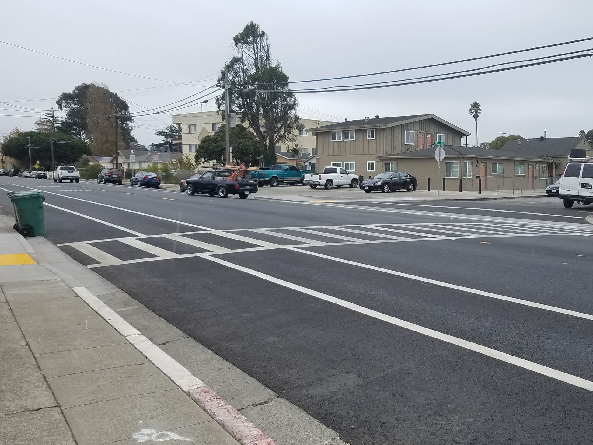 Market Street after the 2018-19 Pavement Project / Calle Market después del proyecto de pavimento de