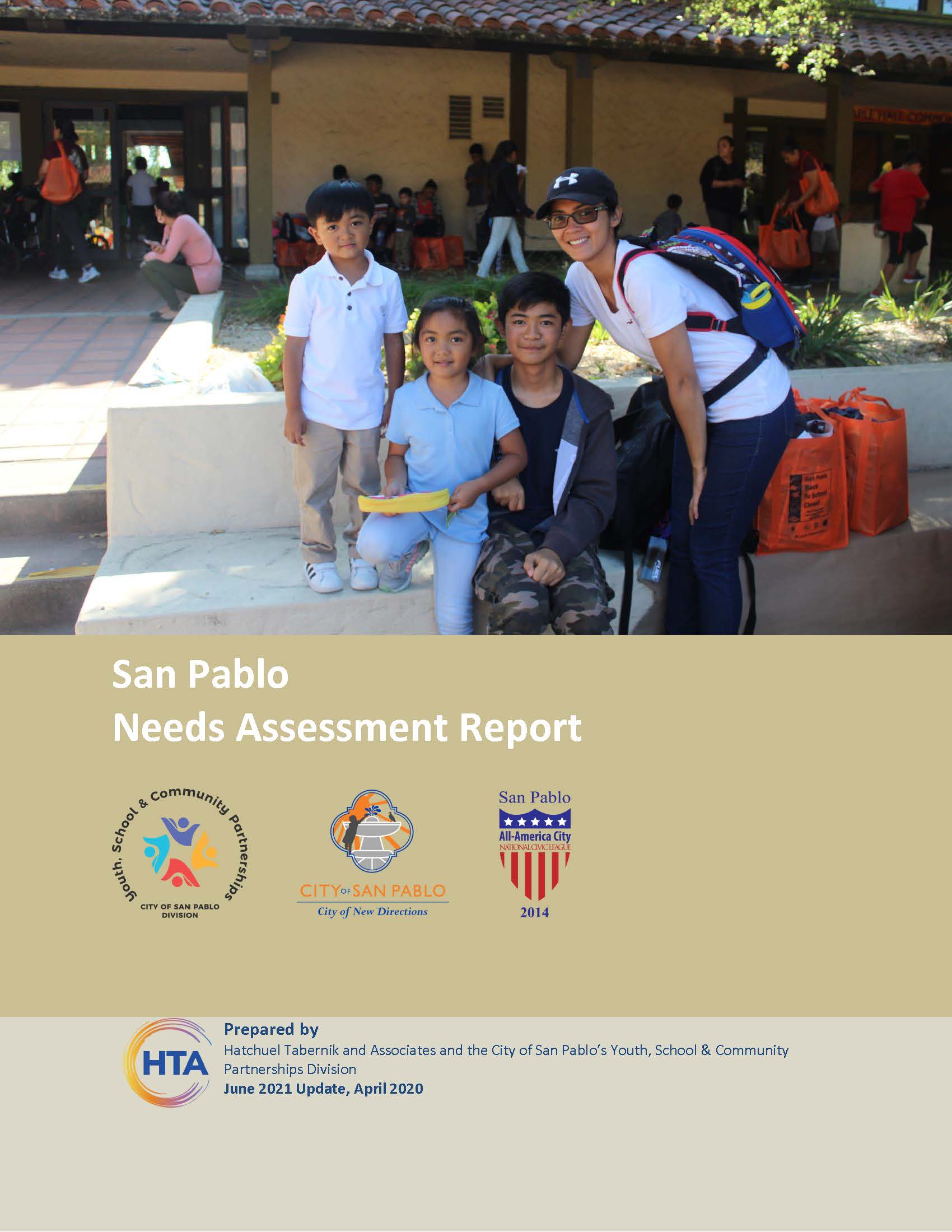 San Pablo Needs Assessment REPORT-Cover