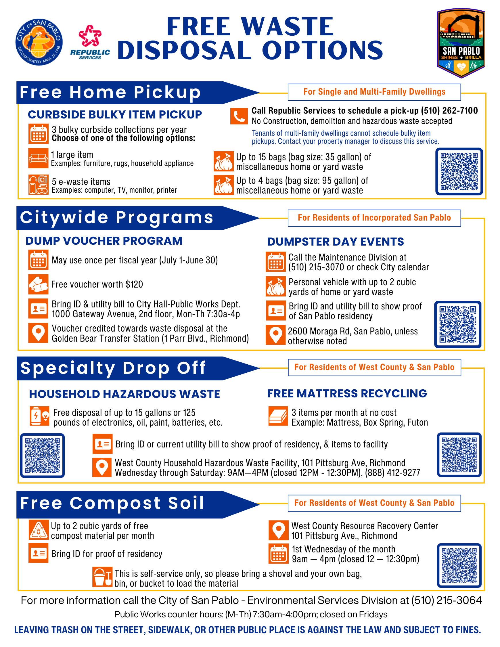 Free Waste Disposal Options