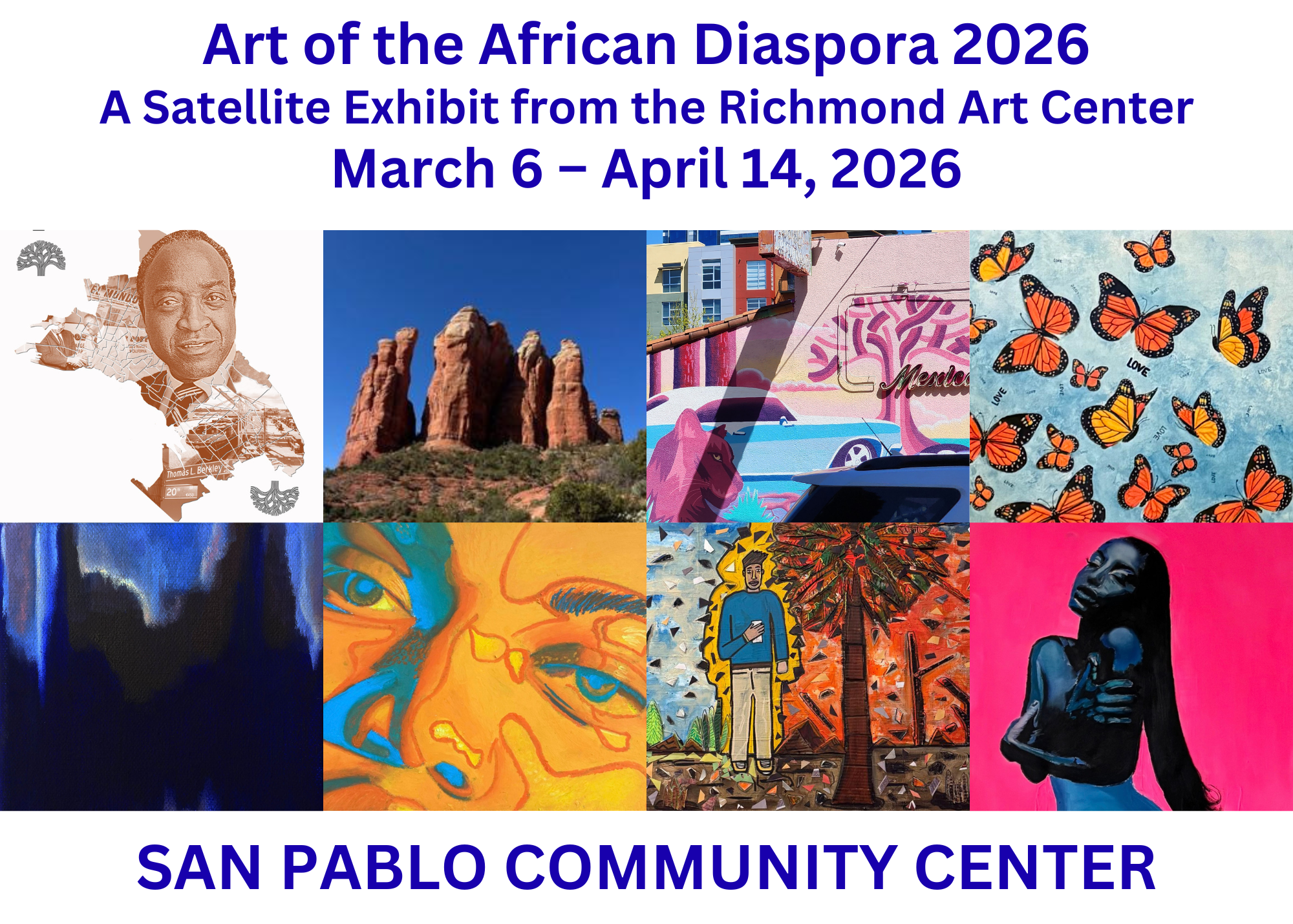 Art of the African Diaspora 2026 Postcard